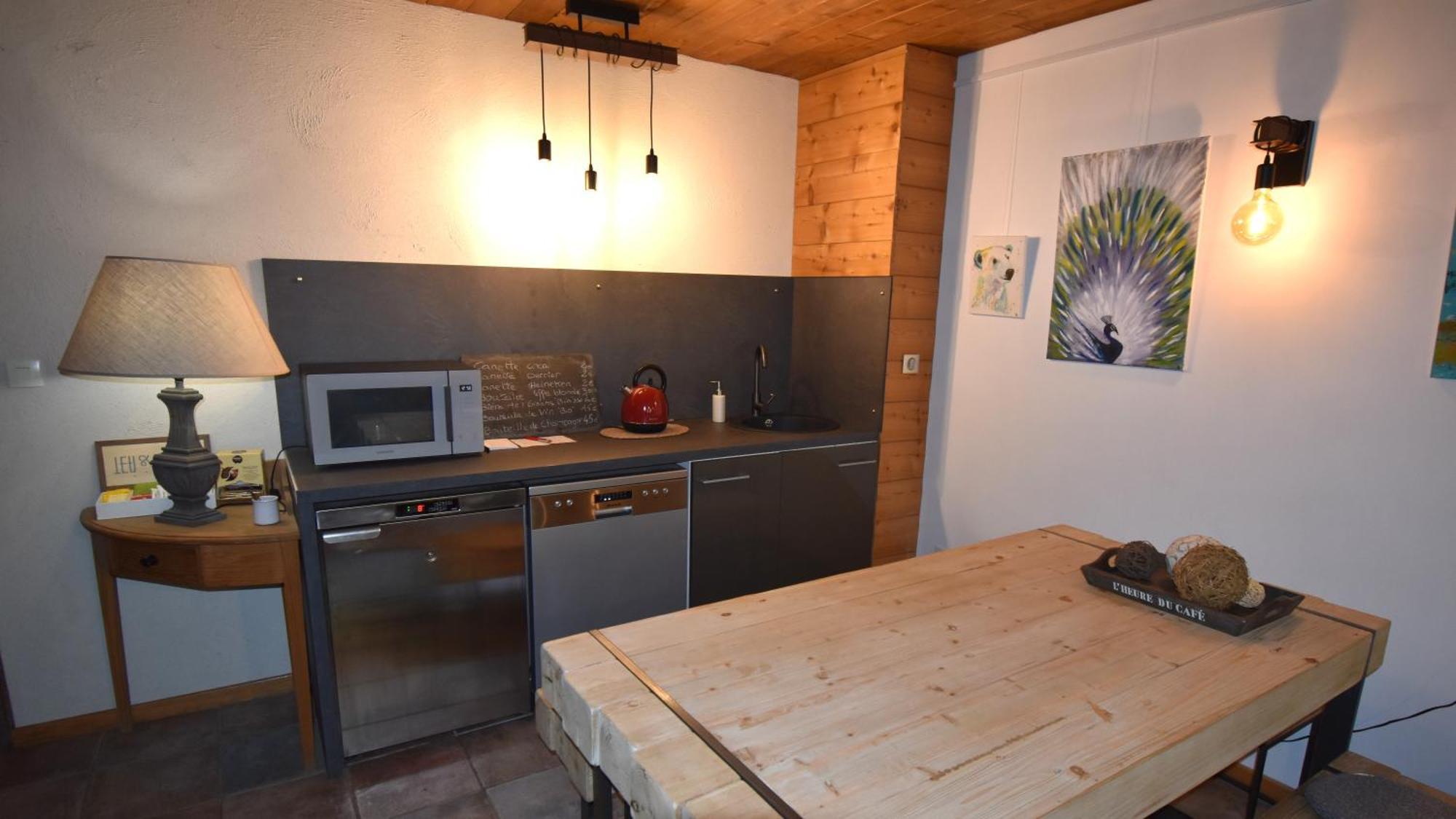 La Cle Des Bois Bed and Breakfast Le Bourg-dʼOisans Eksteriør billede